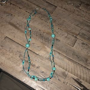 Handmade turquoise necklace